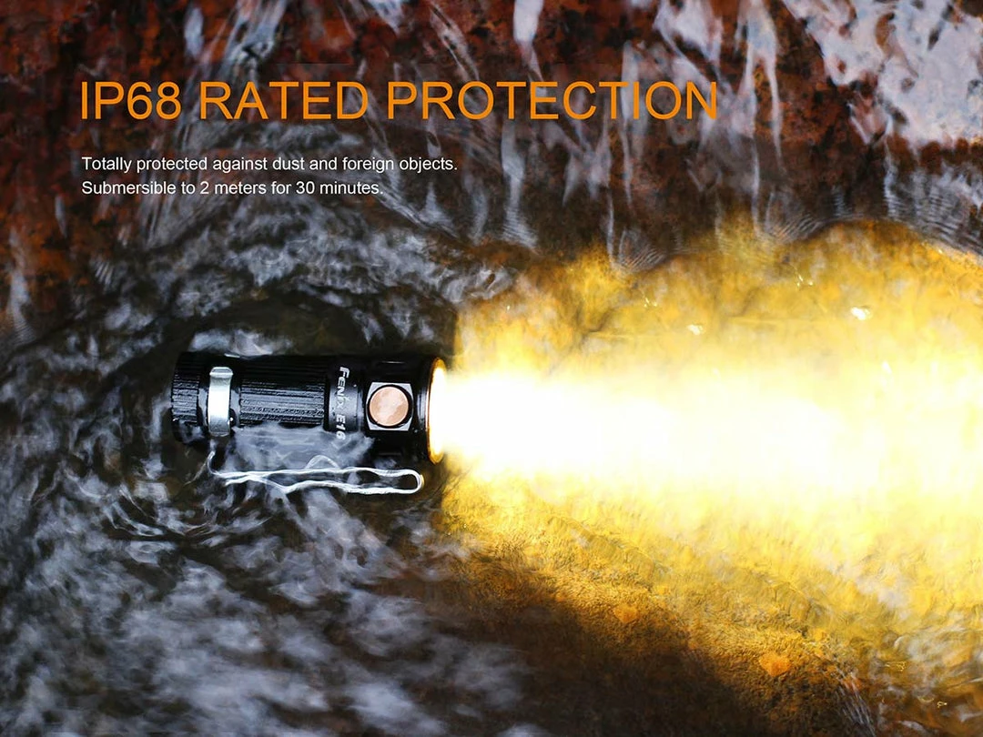 Fenix E16 XP-L Hi Neutral White LED Flashlight BLACK 700 Lumen 6 Fenix E16 XP-L Hi Neutral White LED Flashlight BLACK 700 Lumen