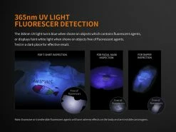 Fenix LD05 V2.0 LED Penlight With UV Light