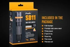 Fenix SD11 XM-L2 U2 Diving Photographic Light