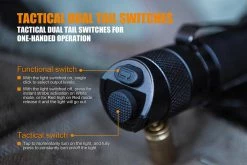 Fenix TK25 RED LED Flashlight