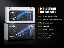 Fenix TK75 2018 LED Flashlight