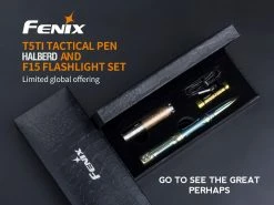 Fenix T5TI Tactical Pen & 15TH F/Light Set Grey