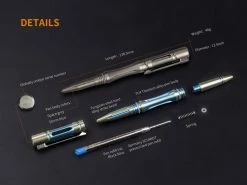 Fenix T5TI Tactical Pen & 15TH F/Light Set Grey 14 Fenix T5TI Tactical Pen & 15TH F/Light Set Grey