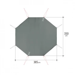 DoD Ground Sheet For One Pole Tent L