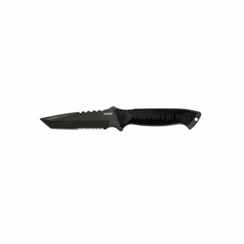 Gerber Warrant Tanto Black Fixed Blade Knife 3 Gerber Warrant Tanto Black Fixed Blade Knife