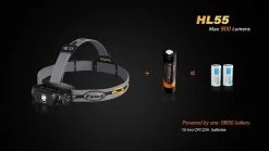 Fenix HL55 XM-L2 T6 Headlamp Black