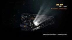 Fenix HL50 XM-L2 T6 Head Lamp Black