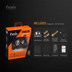 Fenix HM65R Headlamp - 1400 Lumens