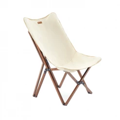 Hewolf Foldable Wooden Chair - Large