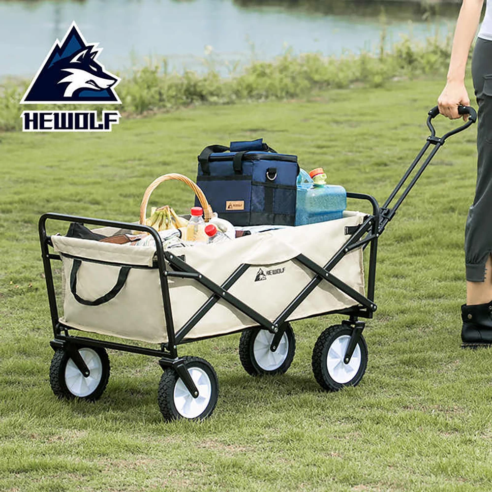 Hewolf Foldable Camping Trolley 5 Hewolf Foldable Camping Trolley