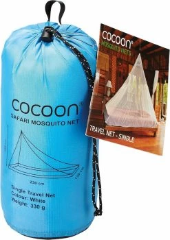Cocoon Mosquito Nets Ultralight Single -White