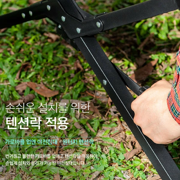 KZM Camping Cot - Gray 5 KZM Camping Cot - Gray