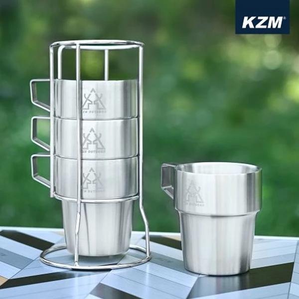 KZM Double Mug 4P Set 5 KZM Double Mug 4P Set