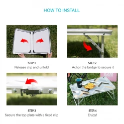 KZM Slim Mini 2 Folding Table Ⅱ