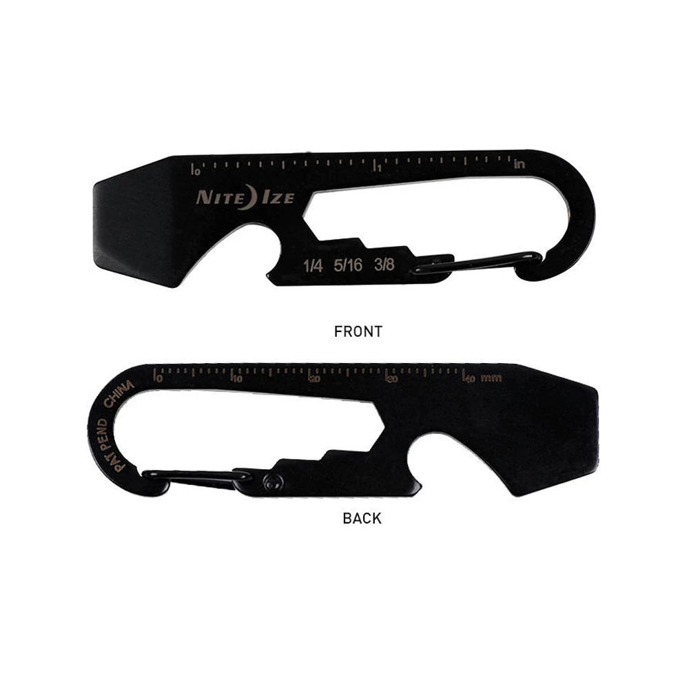 Nite Ize DoohicKey Key-Tool - Black 5 Nite Ize DoohicKey Key-Tool - Black