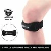 MONTANIC Soft Brace Knee Protector Belt Adjustable Breathable Patella Tendon Strap Guard