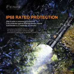 Fenix LD32 UVC XHP 35 HI And 10mW UVC LED Flashlight Black