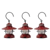 Fans And Lights Barebones Edison Mini Lantern Red - (3-Pack)