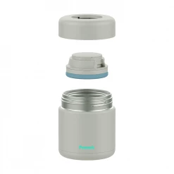 Peacock 0.30L Mini Food Jar - Sand Beige