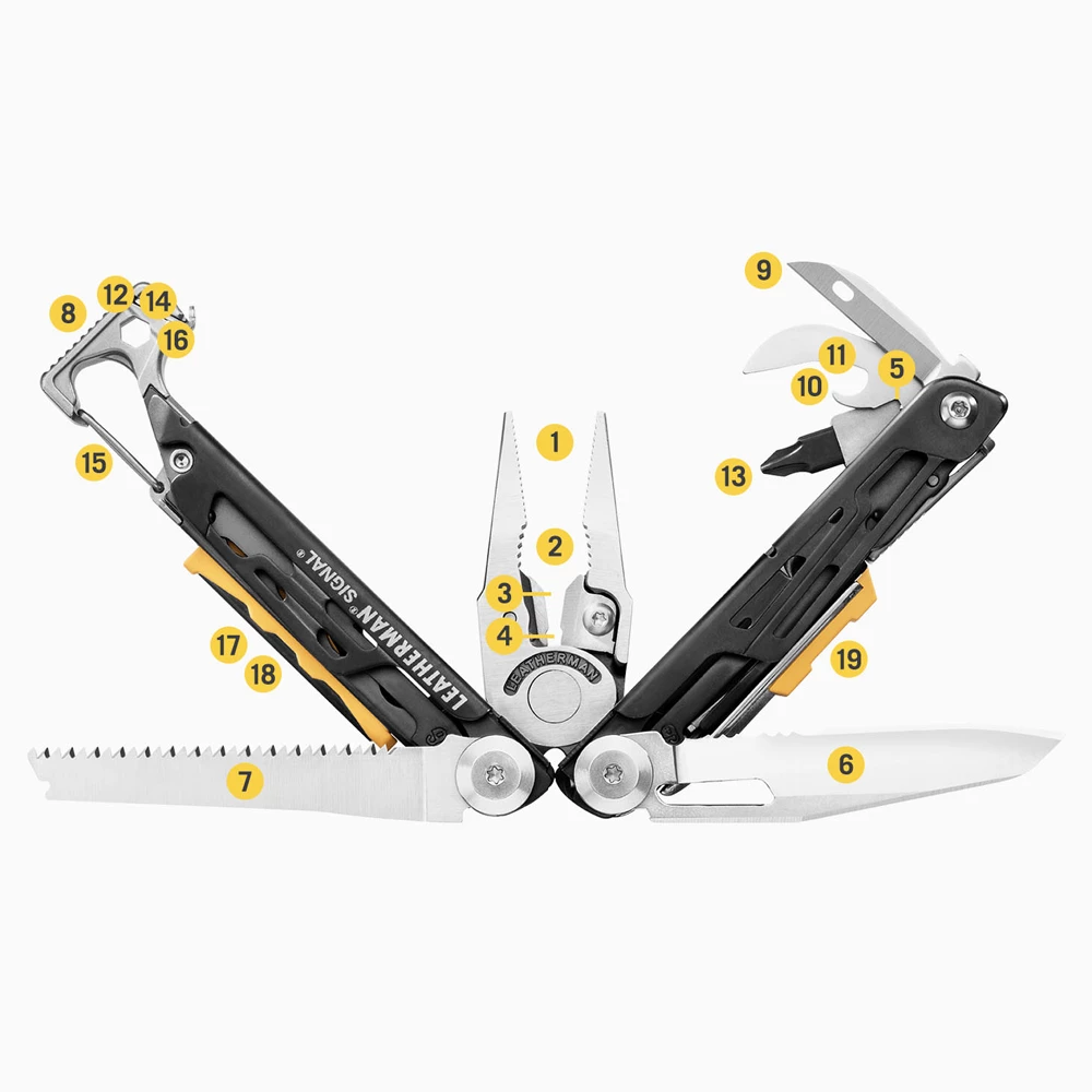 Leatherman Signal® Multi-Tool - Stainless Steel 10 Leatherman Signal® Multi-Tool - Stainless Steel
