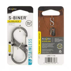 Nite Ize S-Biner® SlideLock® Stainless Steel 22 Nite Ize S-Biner® SlideLock® Stainless Steel