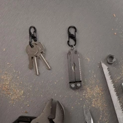 Nite Ize S-Biner® MicroLock® Stainless Steel 2 Pack - Black