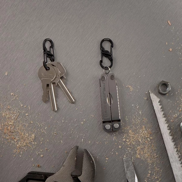 Nite Ize S-Biner® MicroLock® Stainless Steel 2 Pack - Spectrum 7 Nite Ize S-Biner® MicroLock® Stainless Steel 2 Pack - Spectrum