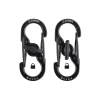 Nite Ize S-Biner® MicroLock® Stainless Steel 2 Pack - Black