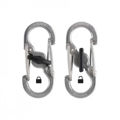 Nite Ize S-Biner® MicroLock® Stainless Steel 2 Pack - Stainless