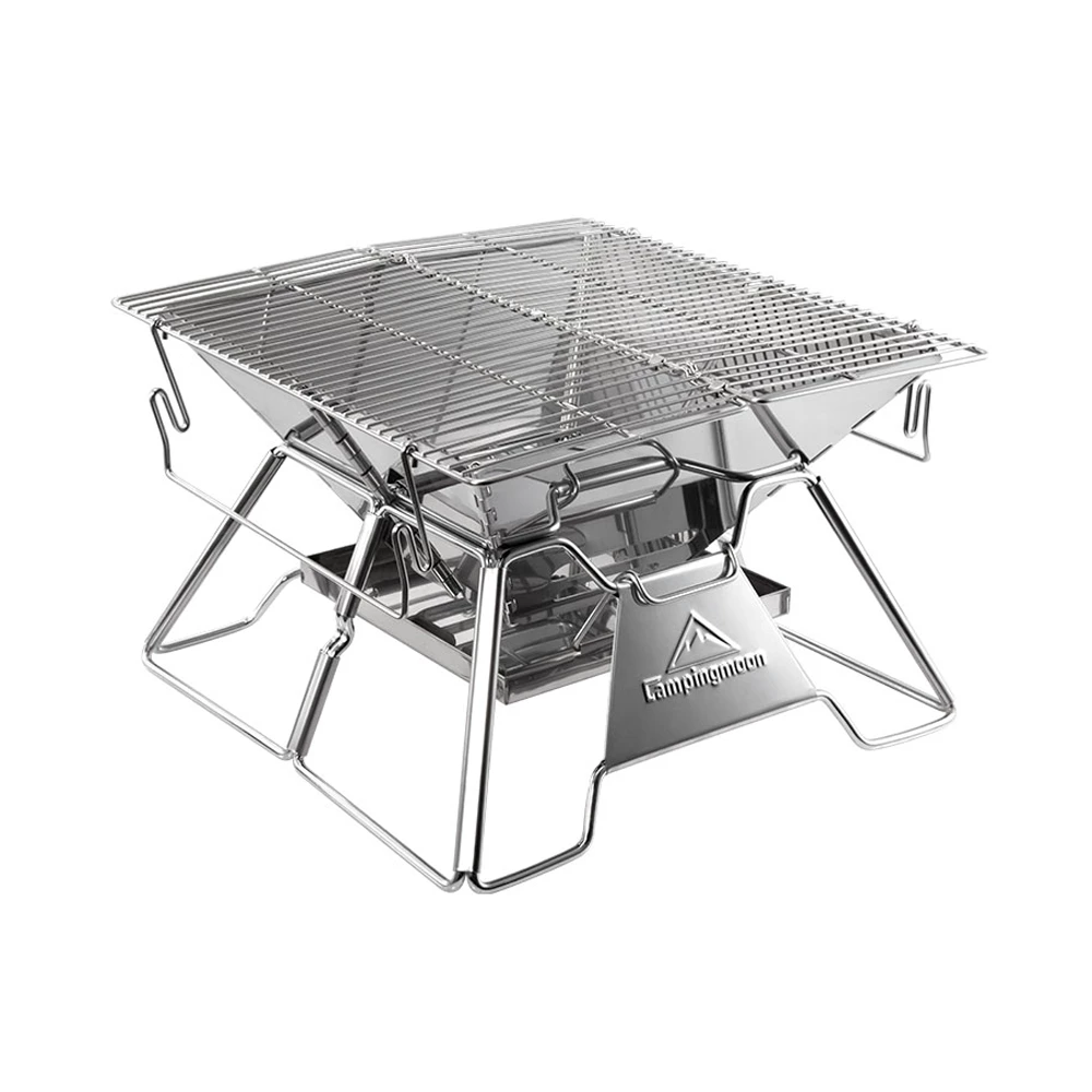 CAMPING MOON Campingmoon Foldable Barbecue Grill 7 CAMPING MOON Campingmoon Foldable Barbecue Grill