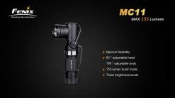 Fenix MC11 Anglelight Black Upgraded Version 155 Lumens
