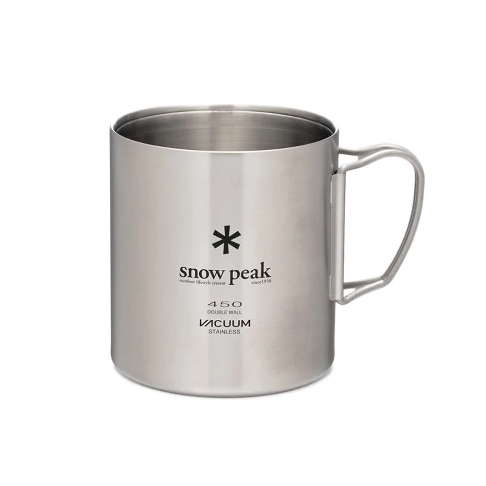 Snow Peak Stainless Vacuum-Insulated 450 Mug 3 Snow Peak Stainless Vacuum-Insulated 450 Mug