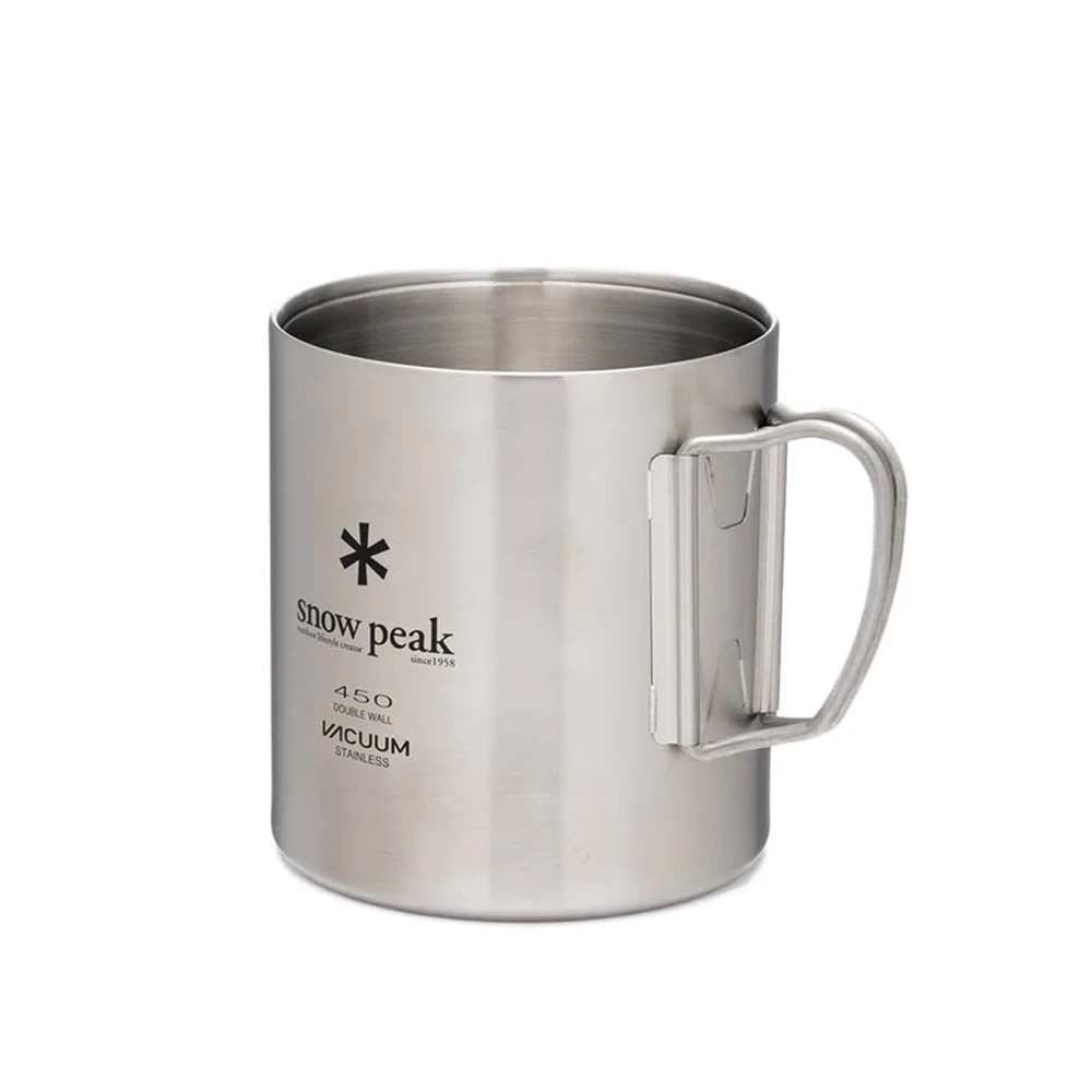 Snow Peak Stainless Vacuum-Insulated 450 Mug 4 Snow Peak Stainless Vacuum-Insulated 450 Mug