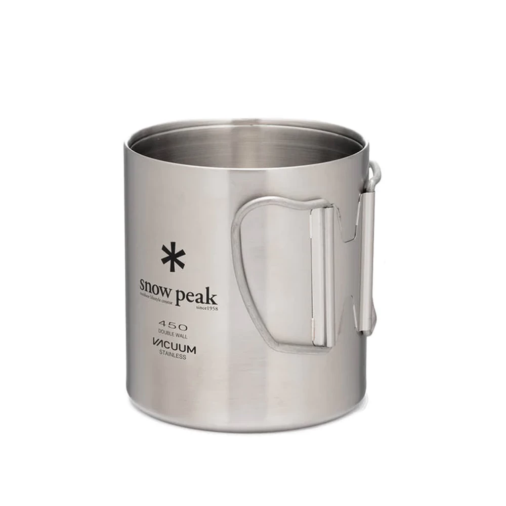 Snow Peak Stainless Vacuum-Insulated 450 Mug 5 Snow Peak Stainless Vacuum-Insulated 450 Mug