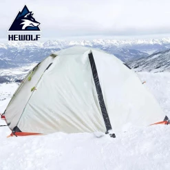 Hewolf 2 Person Double Layer Aluminum Pole Tent 17 Hewolf 2 Person Double Layer Aluminum Pole Tent