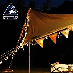 Hewolf LED Outdoor Bulb String Light 12 Hewolf LED Outdoor Bulb String Light