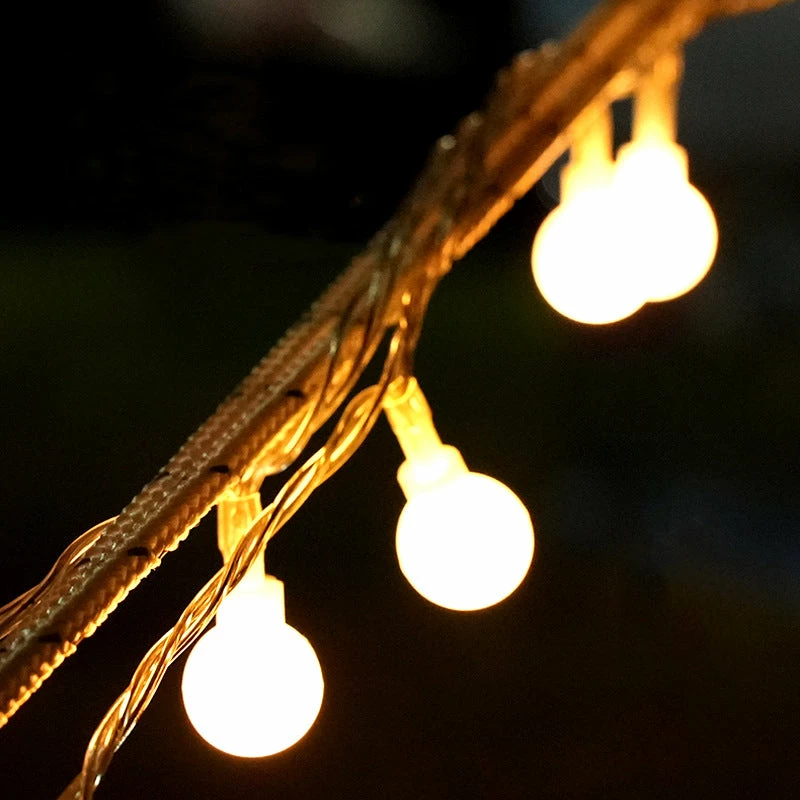 Hewolf LED Outdoor Bulb String Light 7 Hewolf LED Outdoor Bulb String Light