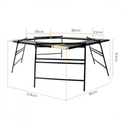 Camp Leader Portable And Multiple Function BBQ Table