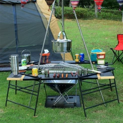 Camp Leader Portable And Multiple Function BBQ Table