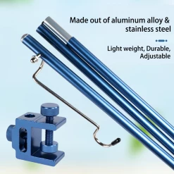 Camp Leader Foldable Lantern Pole Holder