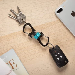 Nite Ize SlideLock® 360° Magnetic Locking Dual Carabiner - Blue 13 Nite Ize SlideLock® 360° Magnetic Locking Dual Carabiner - Blue