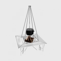 CAMPING MOON Campingmoon Flaming Mountain Fire Rack - Large