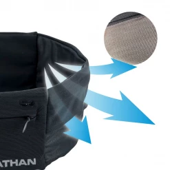 Nathan Zipster Lite Running Storage Bag - Black