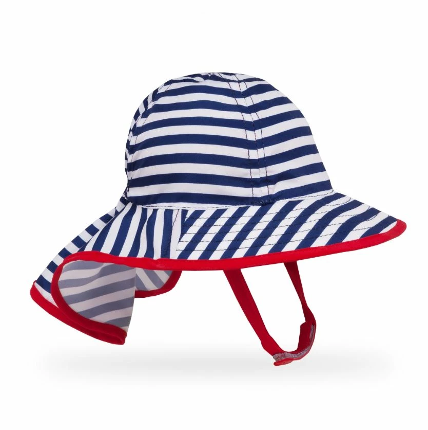 Sunday Afternoon Infant Sunsprout Hat Navy/White Stripe 3 Sunday Afternoon Infant Sunsprout Hat Navy/White Stripe