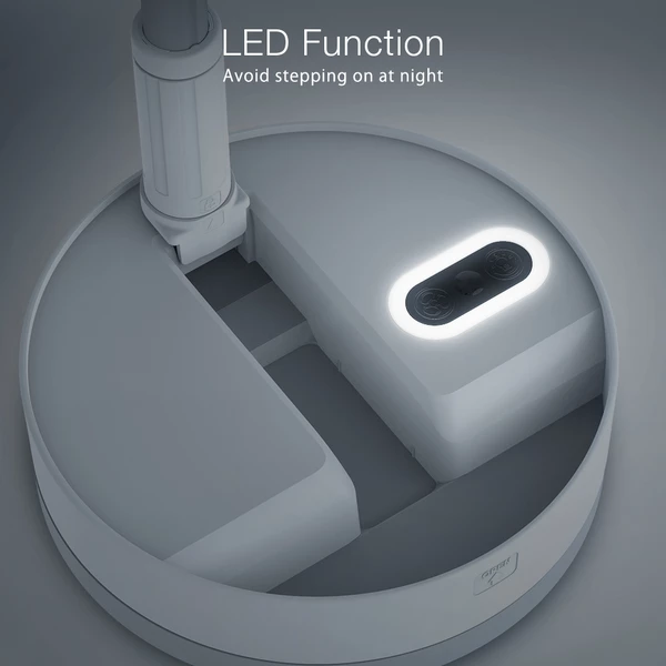 Adyss P10 Folding Retractable Camping Fan - White 8 Adyss P10 Folding Retractable Camping Fan - White