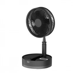 Adyss Fans And Lights P10 Folding Retractable Camping Fan - Black