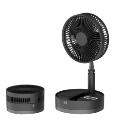 Adyss Fans And Lights P10 Folding Retractable Camping Fan - Black