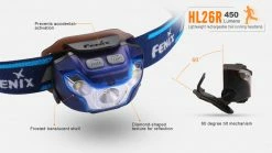 Fenix HL26R Rechargeable Trail Running Headlamp