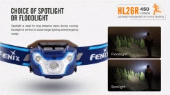 Fenix HL26R Rechargeable Trail Running Headlamp