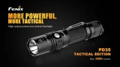 Fenix PD35 TAC Tactical Edition Flashlight 1000 Lumen